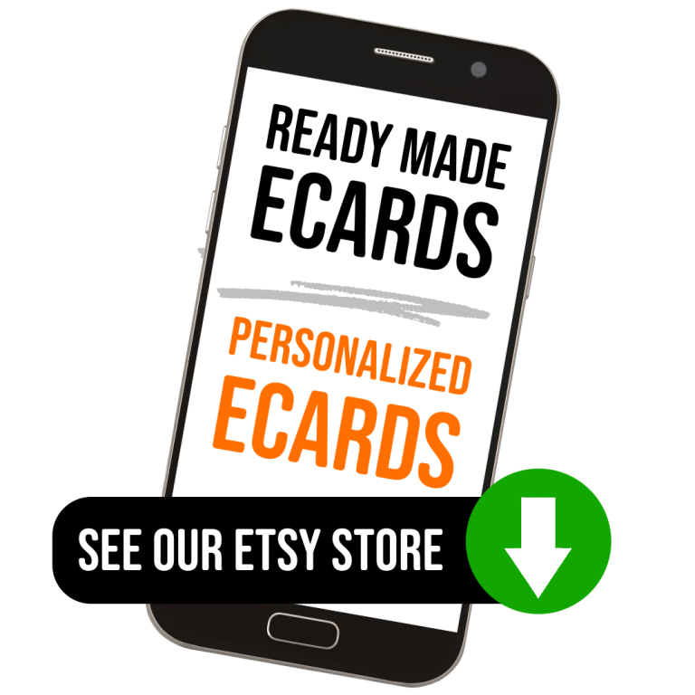 Ready-made eCards and the option to personalize your eCard with an eCard add-on for eCardMakeIT eCards